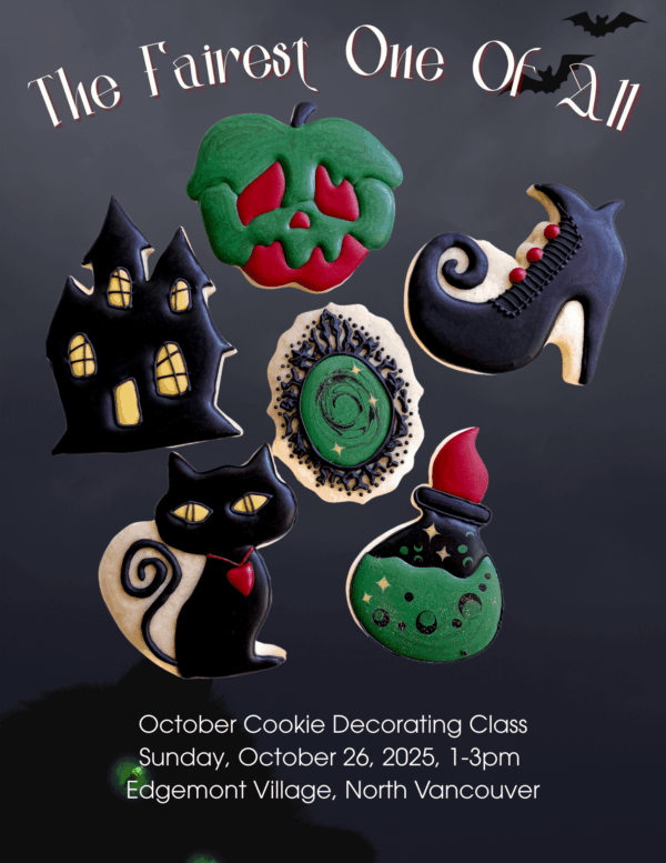 October cookie decorating class