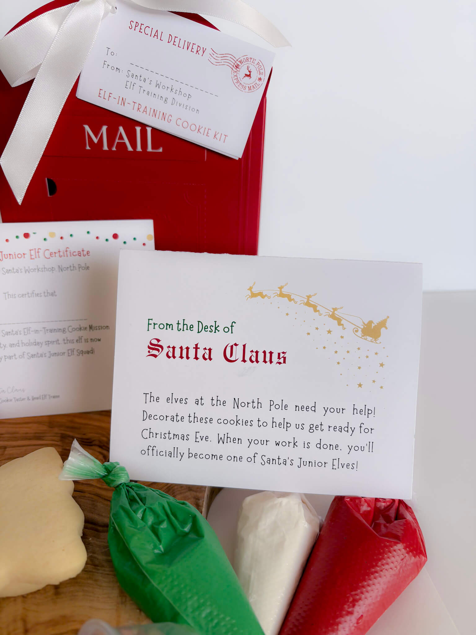 Elf in Training Cookie Decorating Kit - Image 4